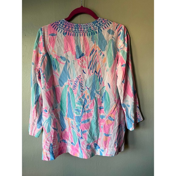 Lilly Pulitzer Boho Silk Top - Picture 3 of 3